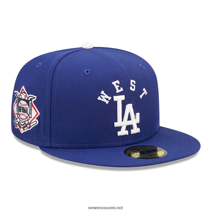 New Erala dodgers Team League sininen 59fifty asennettu lippis4V266L1223