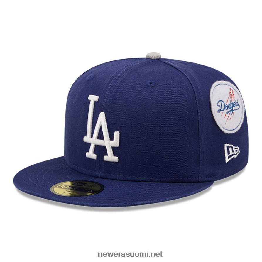 New Erala dodgers cooperstown patch blue 59fifty cap4V266L1271