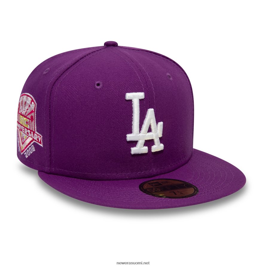 New Erala dodgers grape purple 59fifty varustettu korkki4V266L961