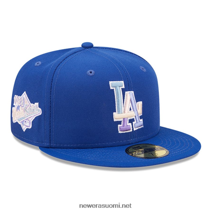 New Erala dodgers mlb nightbreak team sininen 59fifty varustettu lippis4V266L908