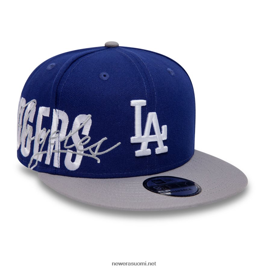 New Erala dodgers side font blue 9fifty snapback cap4V266L1956