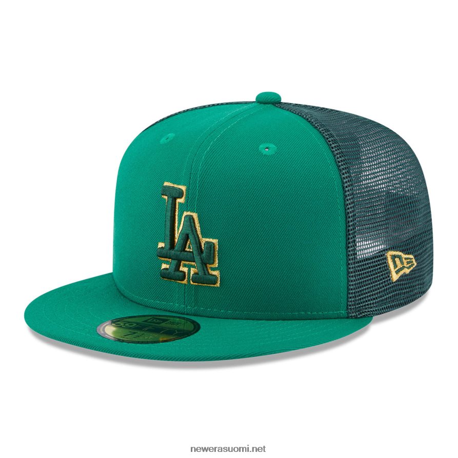 New Erala dodgers st patricks day green 59fifty varustettu lippis4V266L496