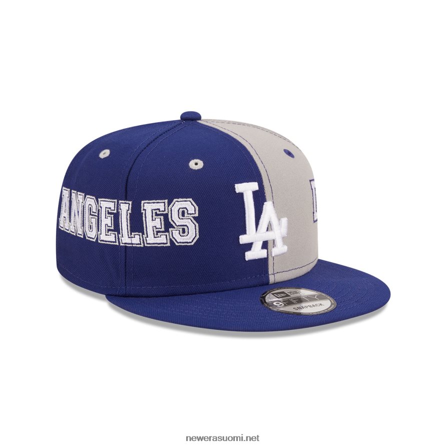 New Erala dodgers teamsplit tummansininen 9fifty snapback lippis4V266L1886