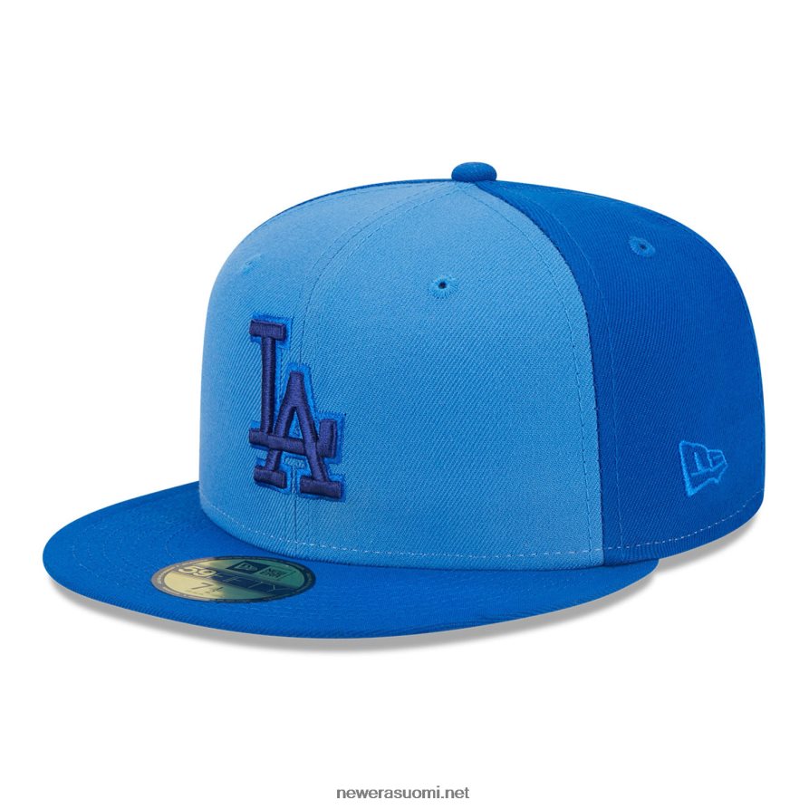 New Erala dodgers tri tone team blue 59fifty varustettu lippis4V266L1098