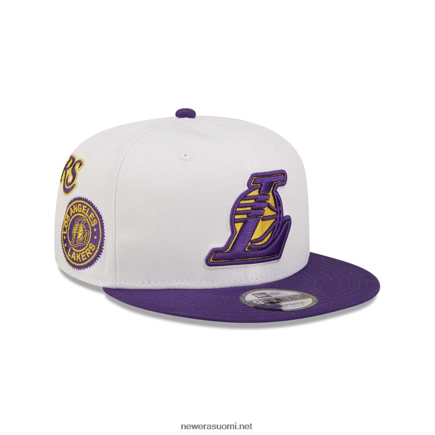 New Erala lakers all over patch valkoinen 9fifty snapback cap4V266L1969