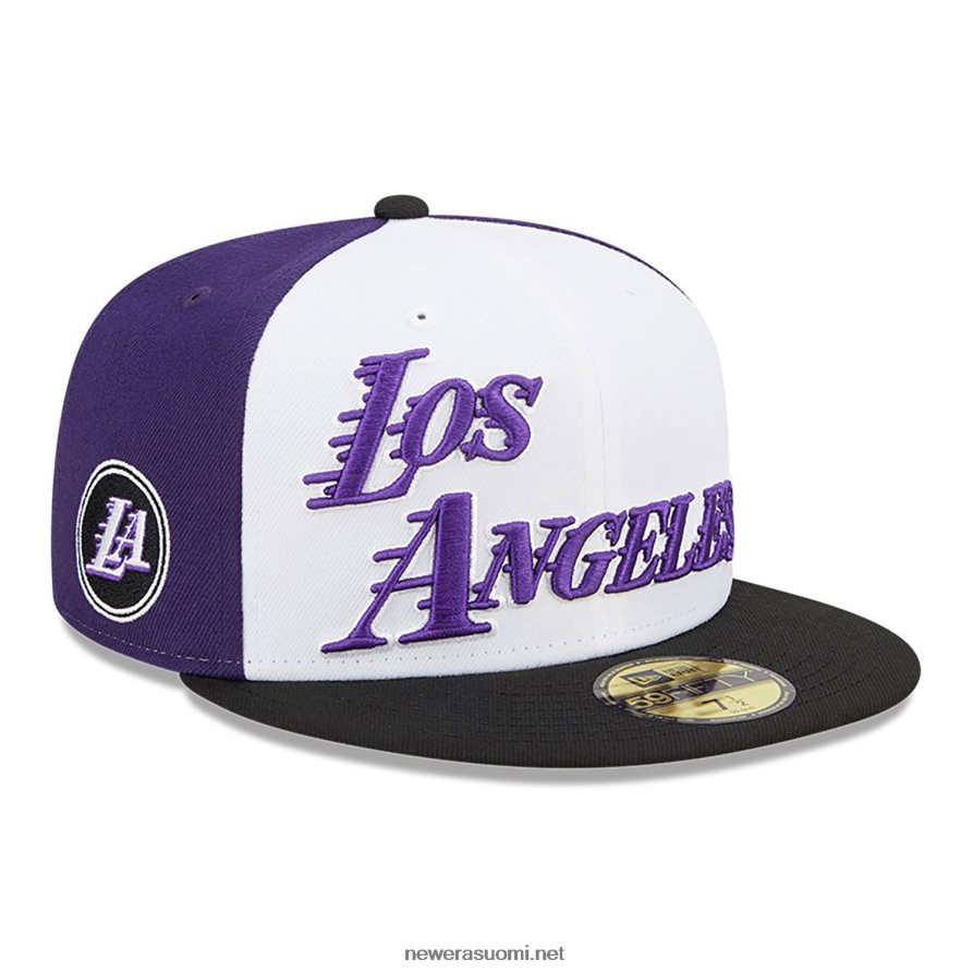 New Erala lakers authentics city edition valkoinen 59fifty varustettu lippalakki4V266L523