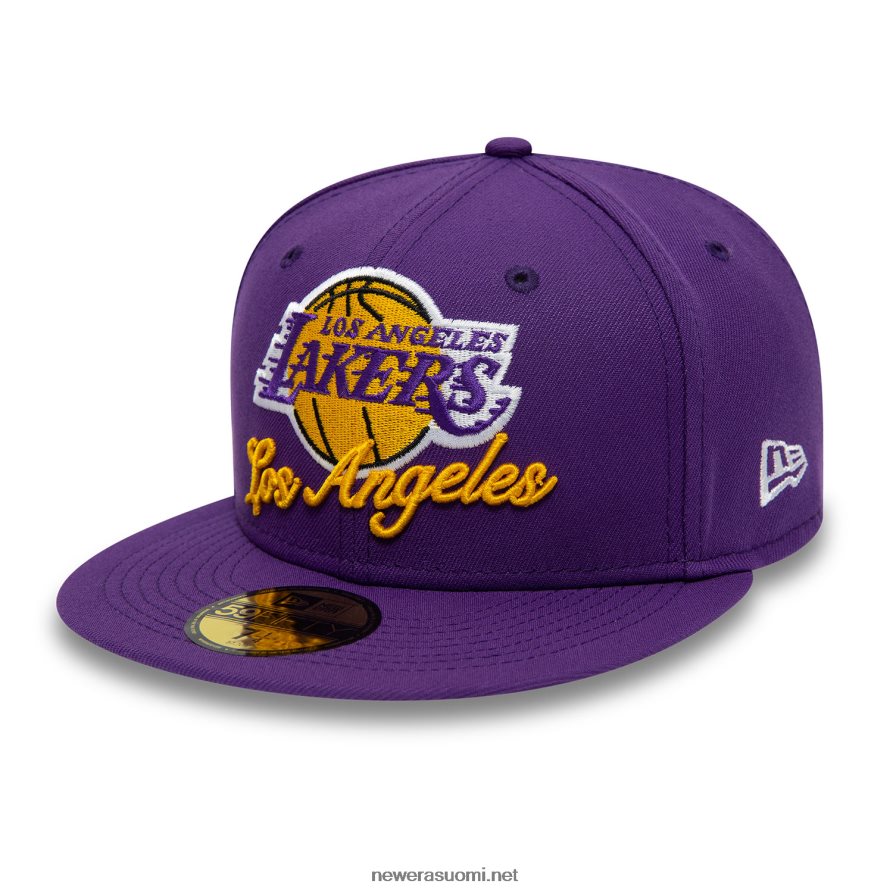 New Erala lakers dual logo purppura 59fifty istuva lippalakki4V266L260