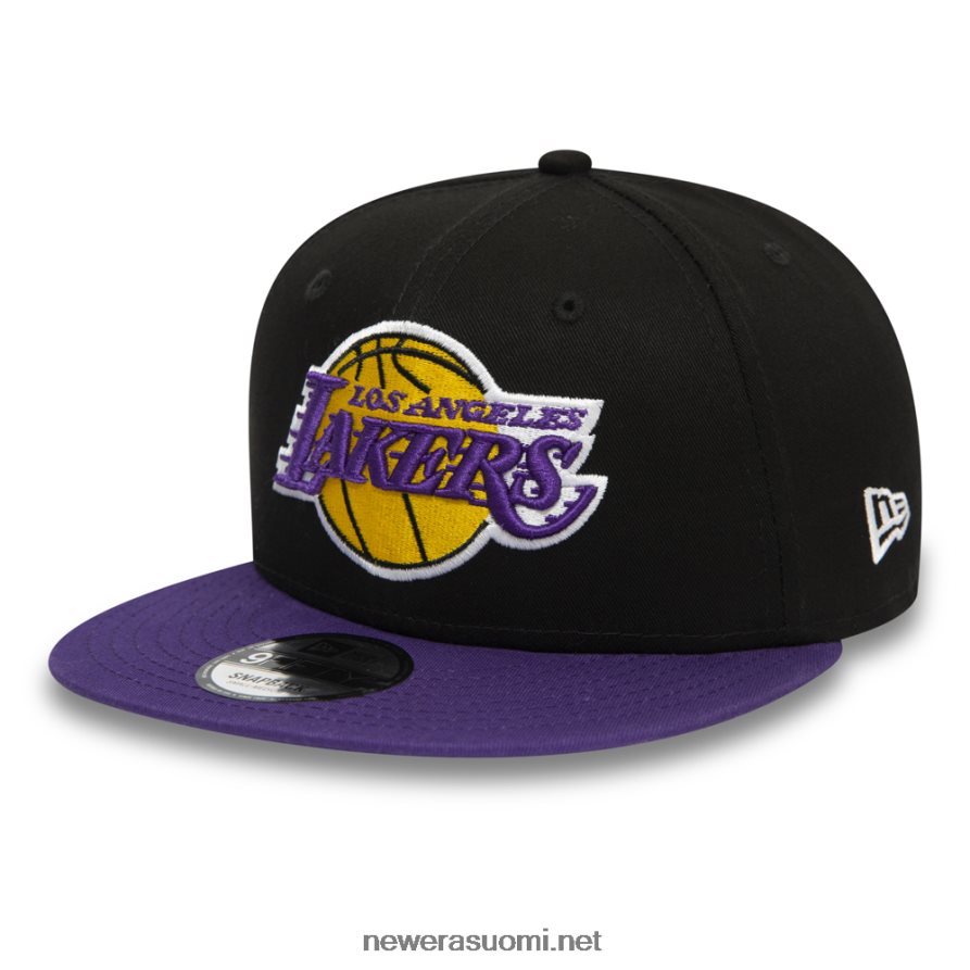 New Erala lakers logo musta 9fifty cap4V266L1877