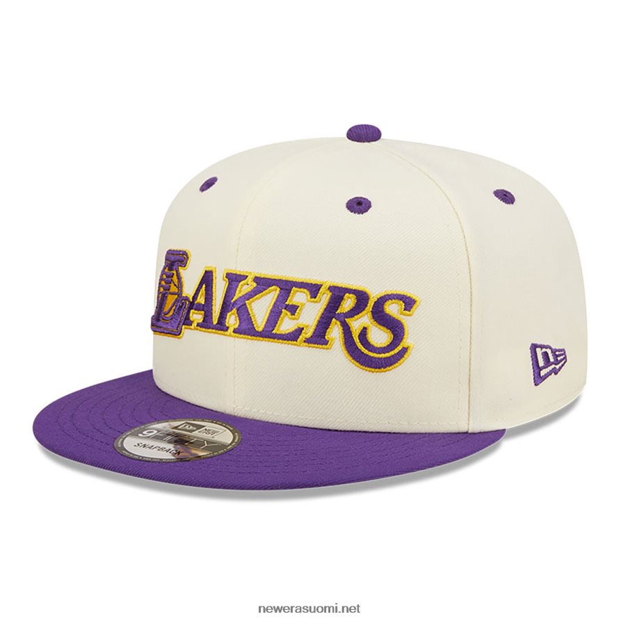 New Erala lakers logo sekoitus valkoinen 9fifty snapback lippis4V266L2010