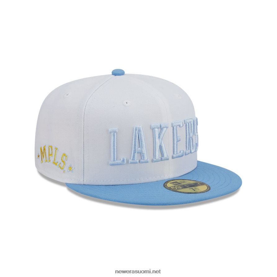 New Erala lakers nba classic valkoinen 59fifty istuva lippis4V266L22