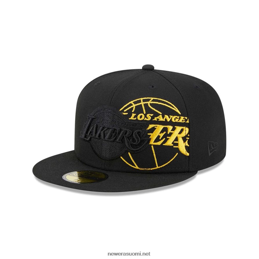 New Erala lakers nba elements musta 59fifty asennettu lippis4V266L1228