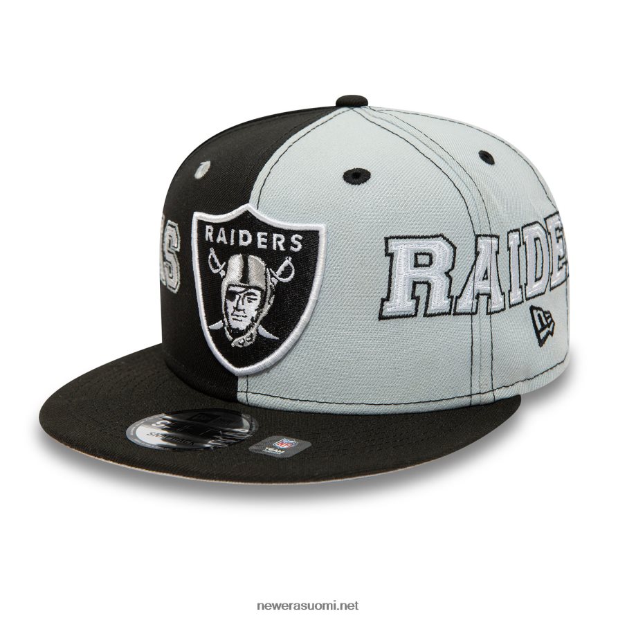 New Eralas vegas raiders teamsplit musta 9fifty snapback lippis4V266L1942