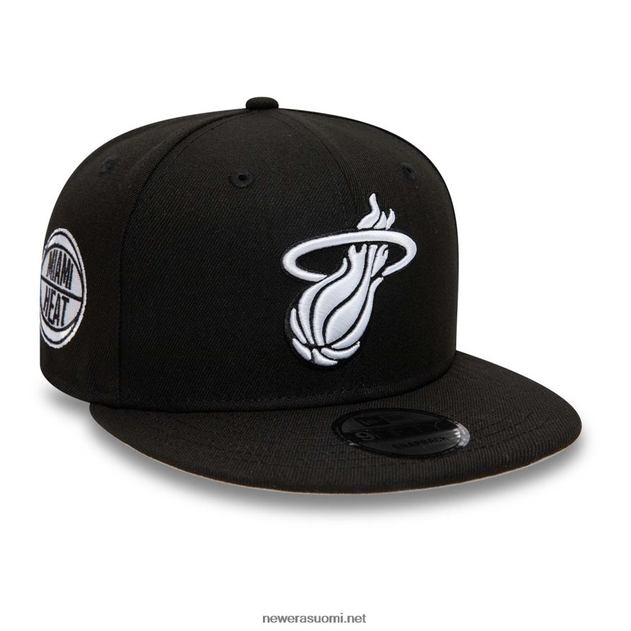 New Eramiami heat black 9fifty snapback lippalakki4V266L2021