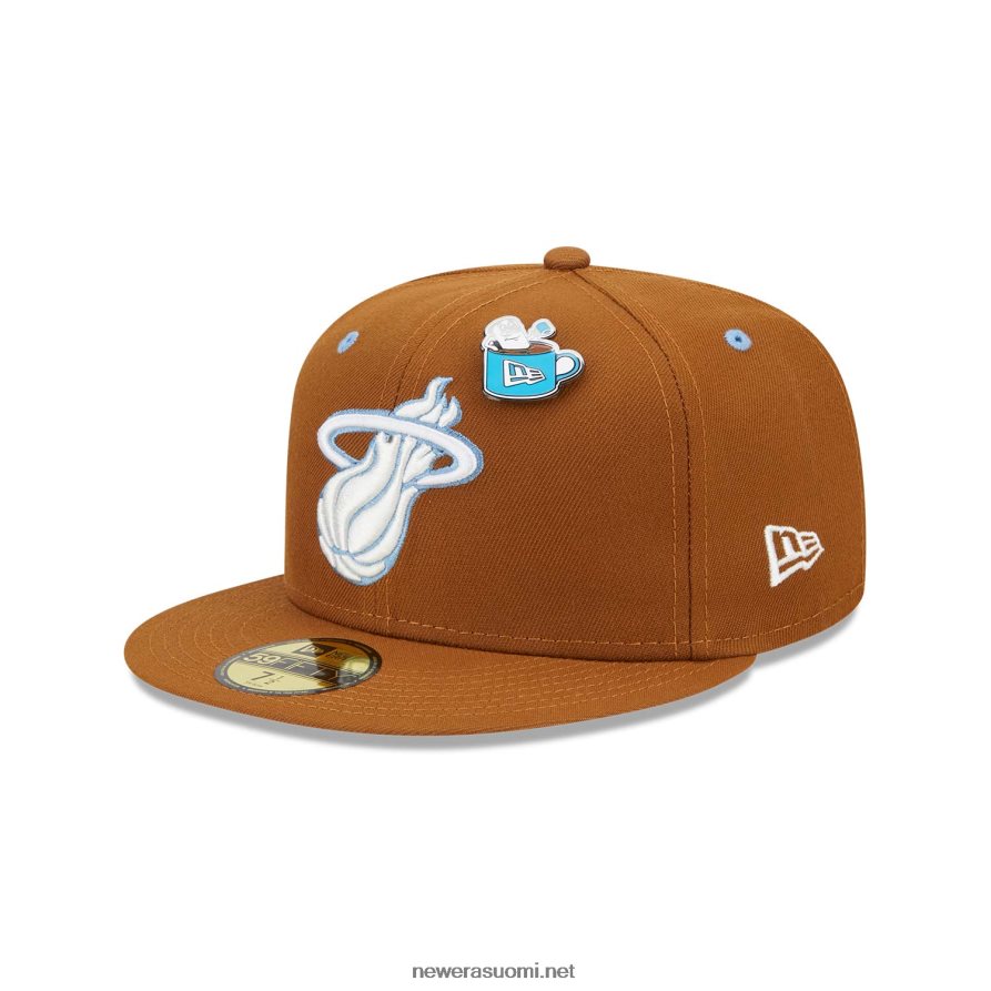 New Eramiami heat hot cocoa 59fifty asennettu korkki4V266L1232