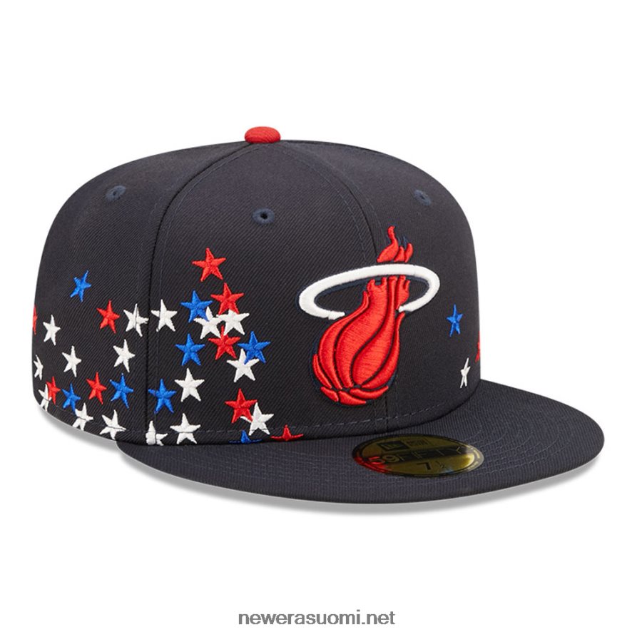 New Eramiami heat nba americana navy 59fifty varustettu lippalakki4V266L790