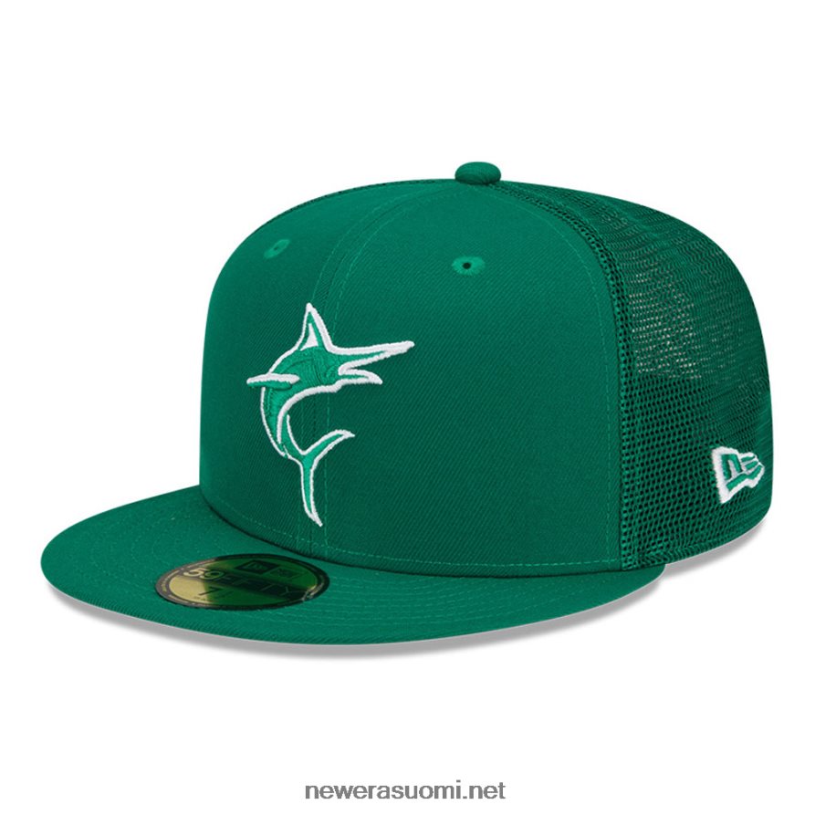 New Eramiami marlins mlb st patricks day green 59fifty cap4V266L974