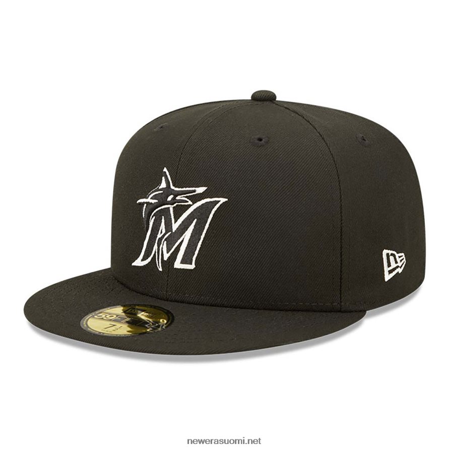 New Eramiami marlins musta 59fifty istuva lippalakki4V266L142