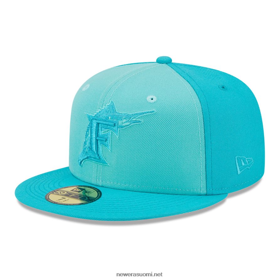 New Eramiami marlins tri tone team blue 59fifty istuva lippalakki4V266L857