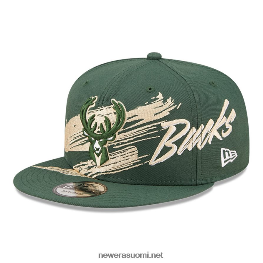 New Eramilwaukee bucks nba sweep green 9fifty snapback cap4V266L2055