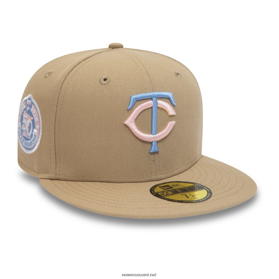 New Eraminnesota twins 50 seasons camel 59fifty fitted cap4V266L217