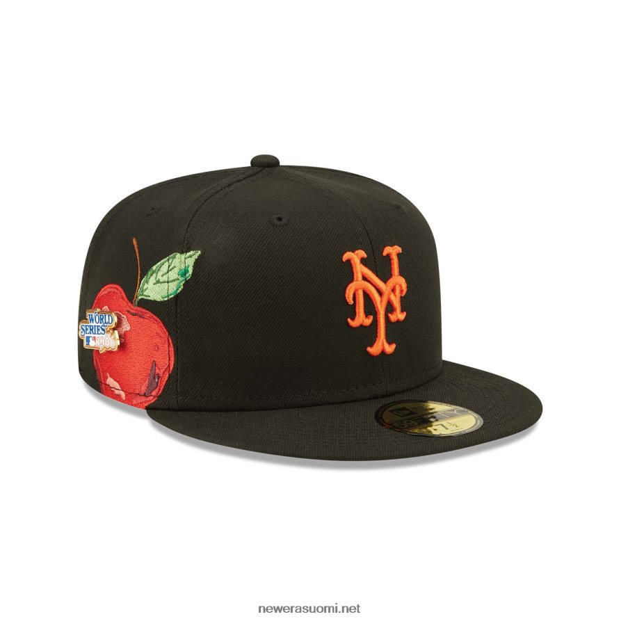 New Eranew york mets fruit black 59fifty fitted cap4V266L958