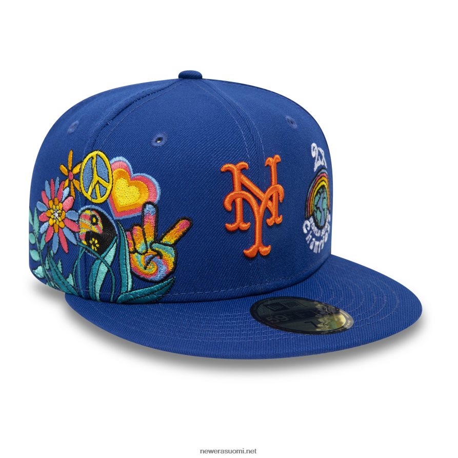 New Eranew york mets groovy blue 59fifty fitted cap4V266L109