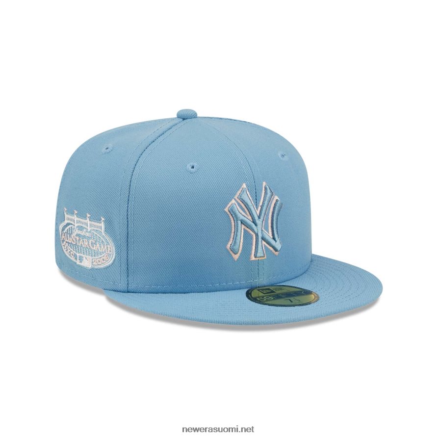 New Eranew york yankees pastellinsininen 59fifty varustettu lippalakki4V266L1186