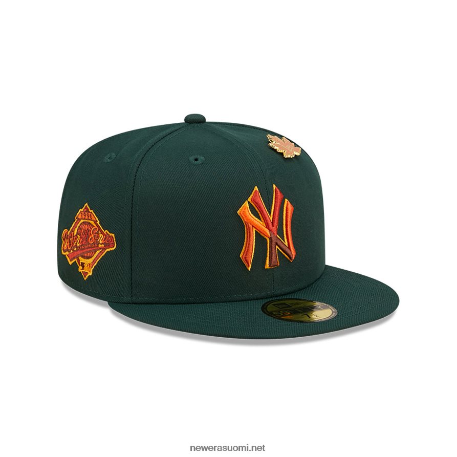 New Eranew york yankees vehreä tummanvihreä 59fifty-korkki4V266L953