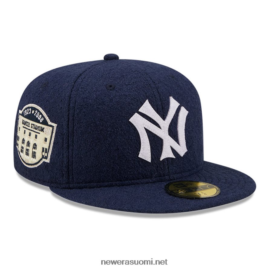 New Eranew york yankees wool navy 59fifty varustettu lippalakki4V266L359