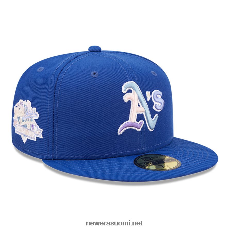 New Eraoakland athletics mlb nightbreak team sininen 59fifty asennettu lippis4V266L1207