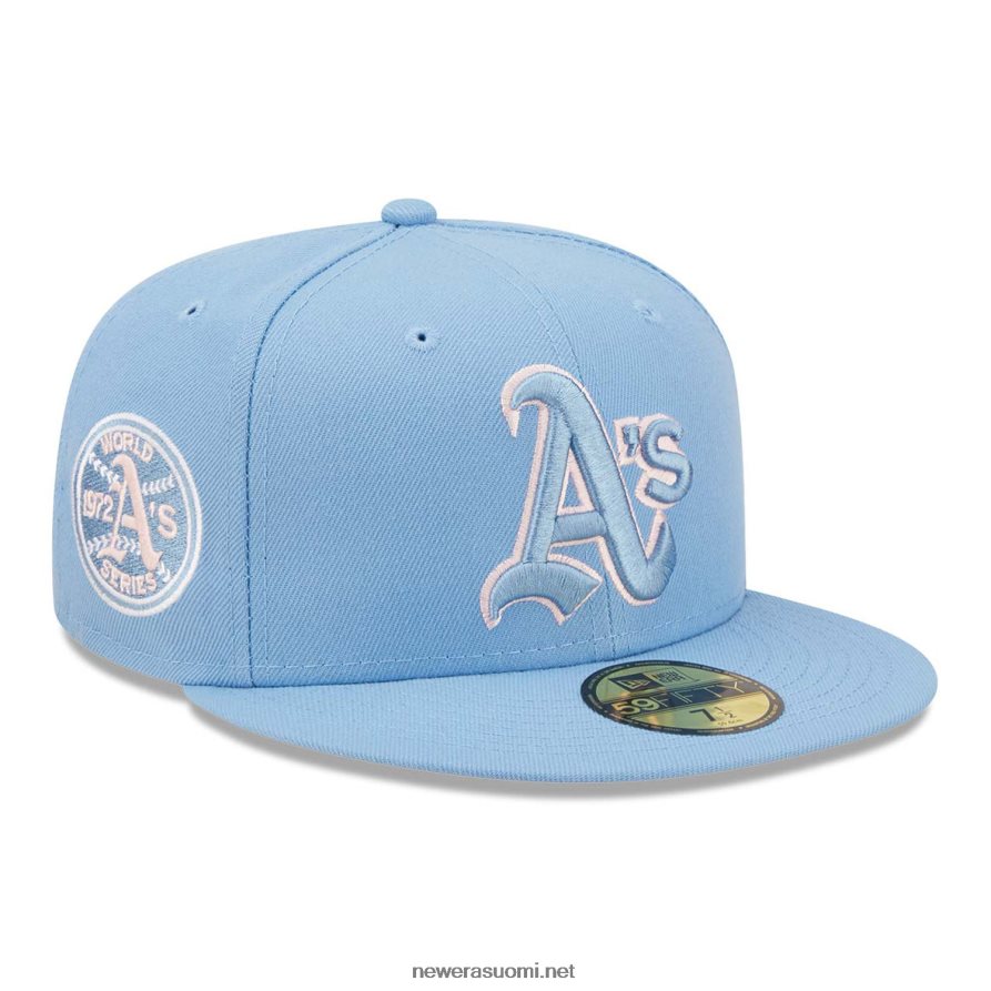 New Eraoakland athletics pastellinsininen 59fifty istuva lippis4V266L23