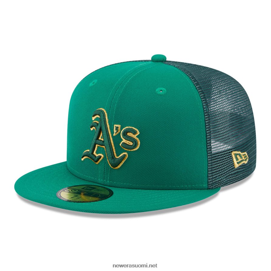 New Eraoakland athletics st patricks day green 59fifty fitted cap4V266L557