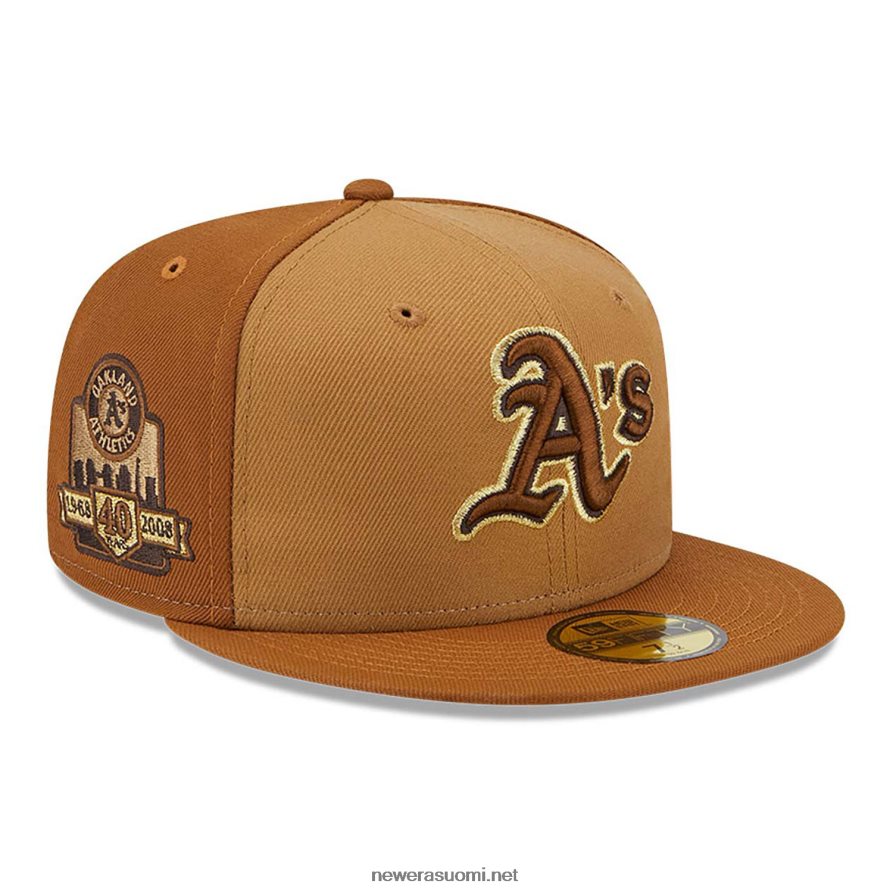 New Eraoakland athletics tri tone brown 59fifty istuva lippis4V266L135