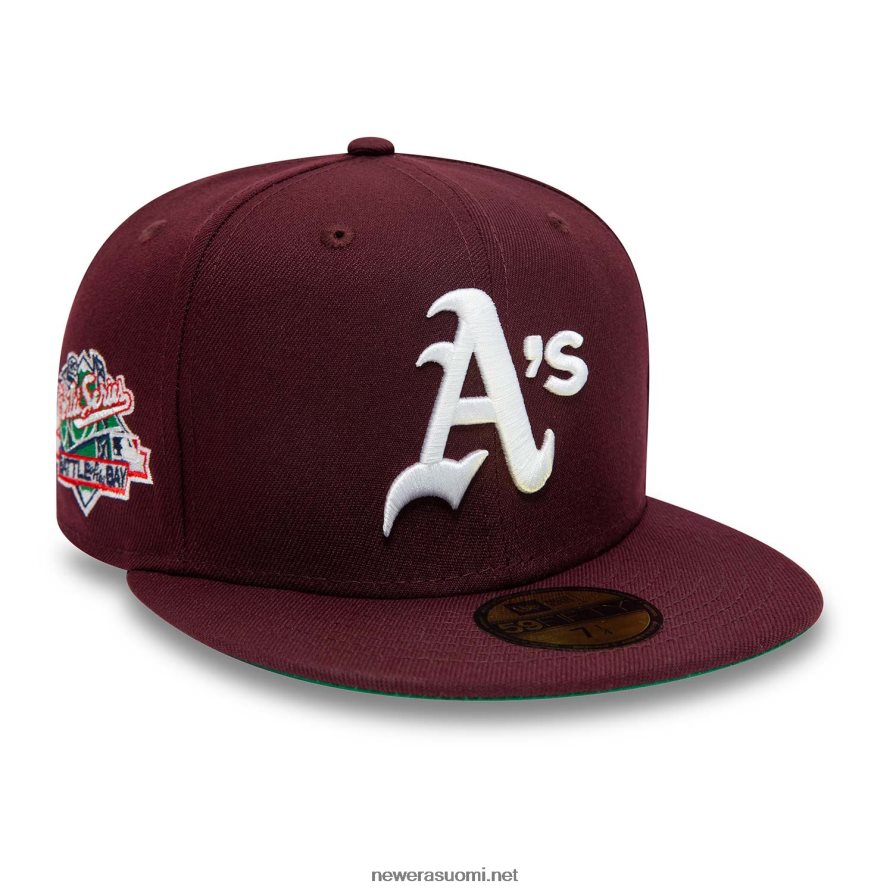 New Eraoakland athletics world series maroon 59fifty istuva lippalakki4V266L148