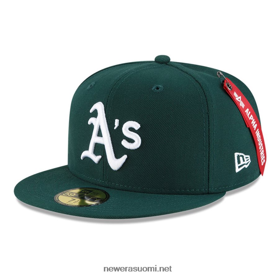 New Eraoakland athletics x alpha industries green 59fifty cap4V266L669