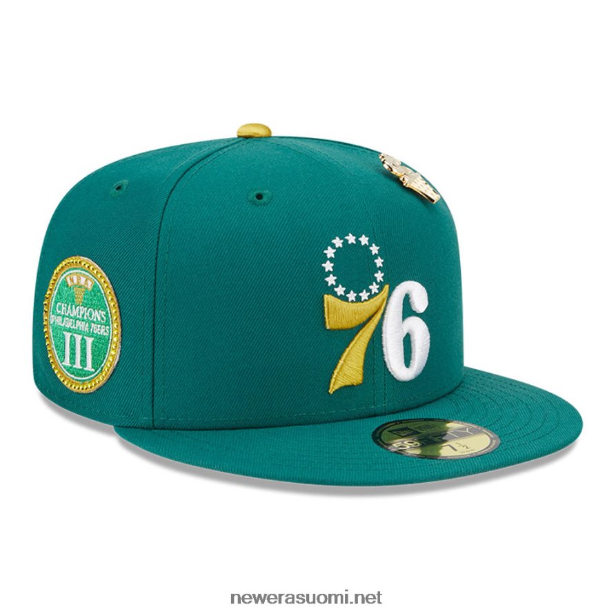 New Eraphiladelphia 76ers max bet green 59fifty varustettu korkki4V266L456