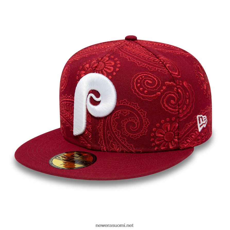 New Eraphiladelphia phillies mlb swirl red 59fifty varustettu korkki4V266L587