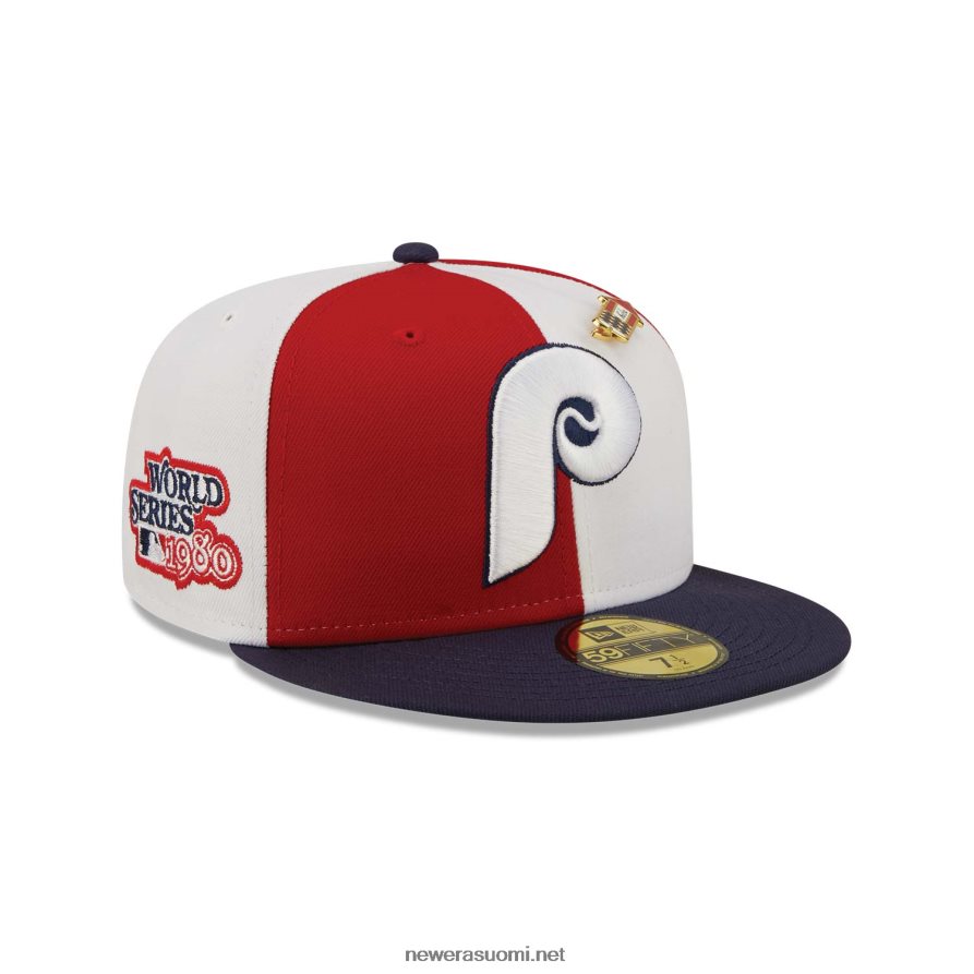 New Eraphiladelphia phillies pinwheel americana punainen 59fifty varustettu lippalakki4V266L480