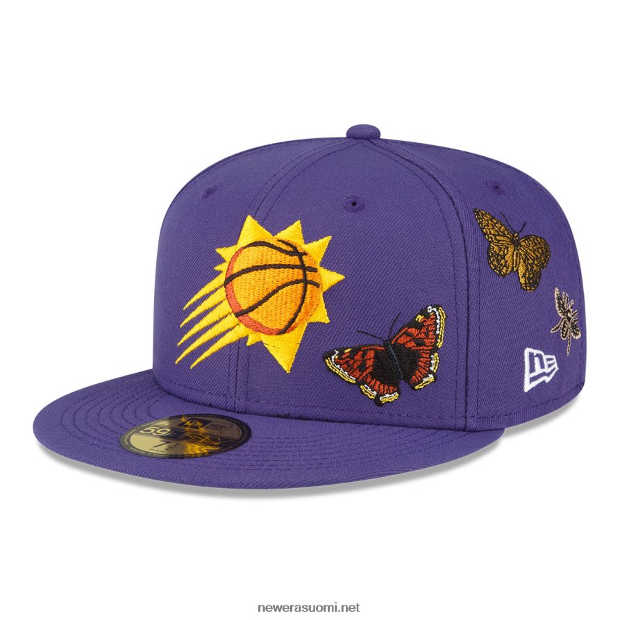 New Eraphoenix suns huopa x nba violetti 59fifty varustettu lippalakki4V266L1233