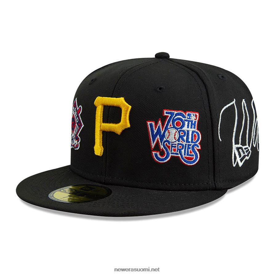 New Erapittsburgh pirates historic champs musta 59fifty varustettu lippis4V266L460