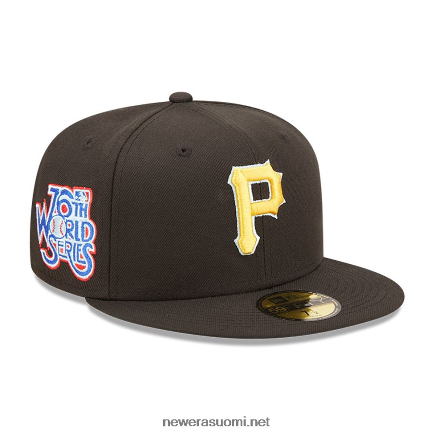 New Erapittsburgh pirates mlb pilvi musta 59fifty asennettu korkki4V266L112