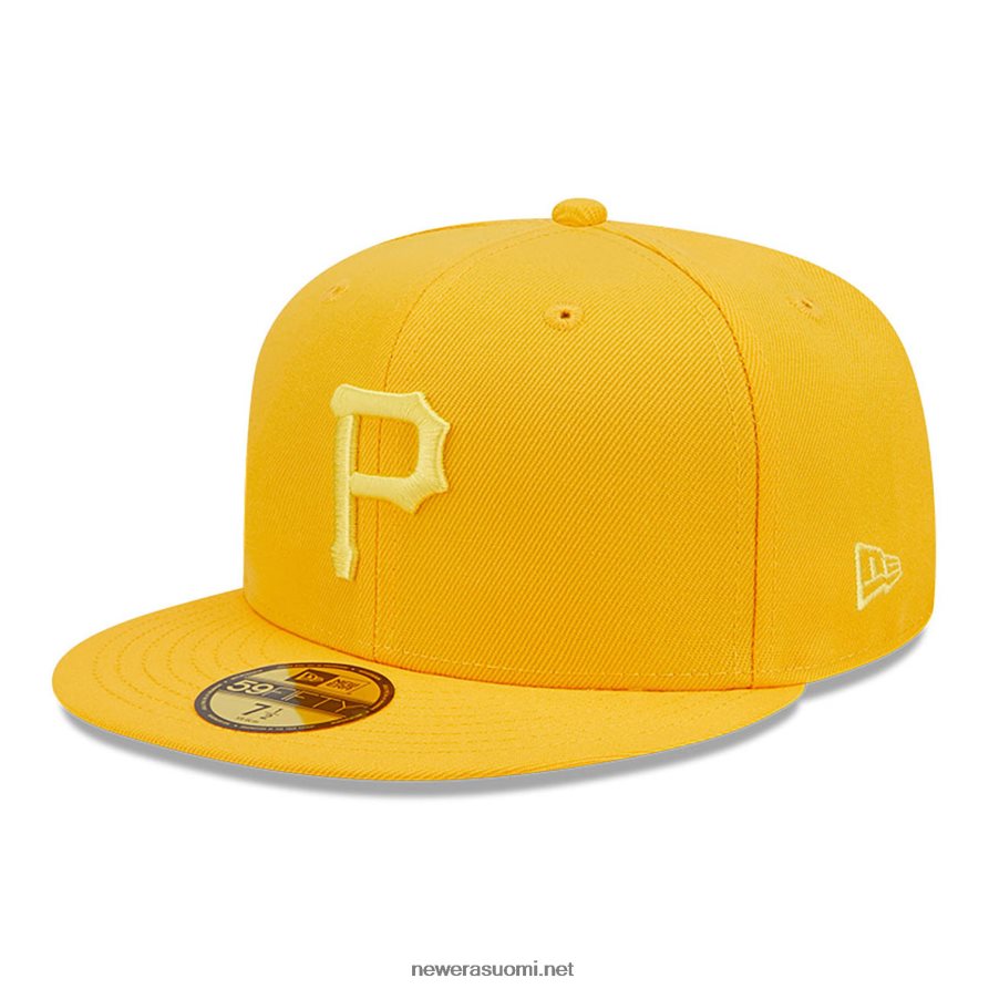 New Erapittsburgh pirates monocamo orange 59fifty varustettu lippalakki4V266L882