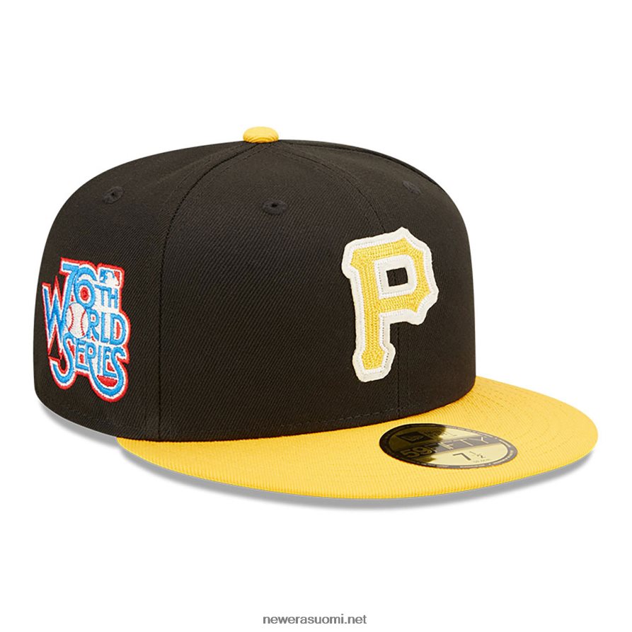 New Erapittsburgh pirates ne letterman musta 59fifty varustettu lippis4V266L278