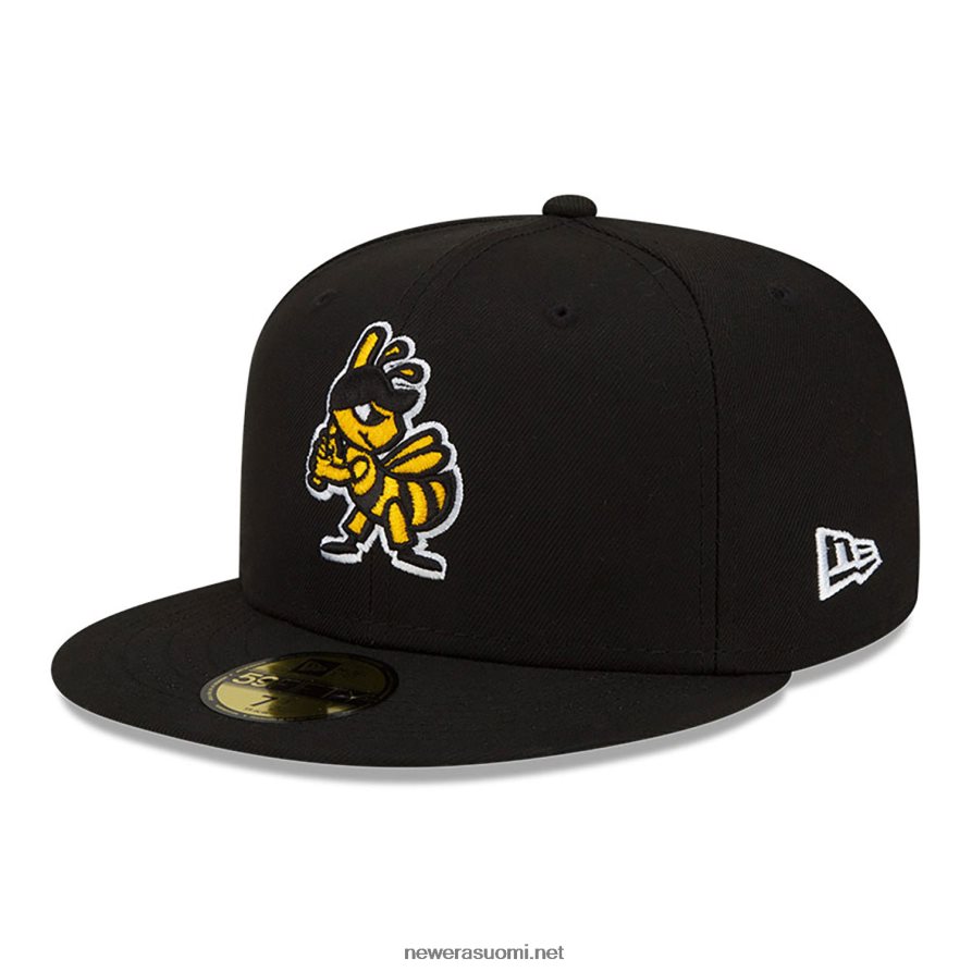 New Erasalt lake city bee milb musta 59fifty varustettu lippalakki4V266L563