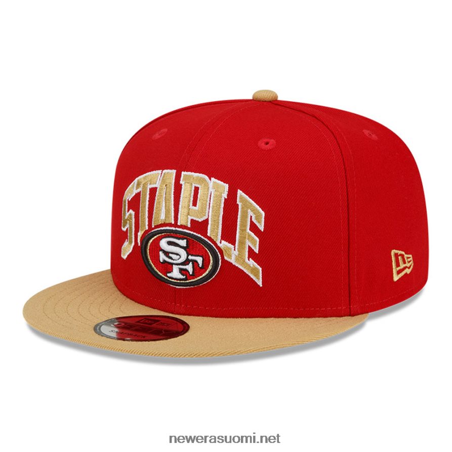 New Erasan francisco 49ers x niittipunainen 9fifty snapback -lippis4V266L1916