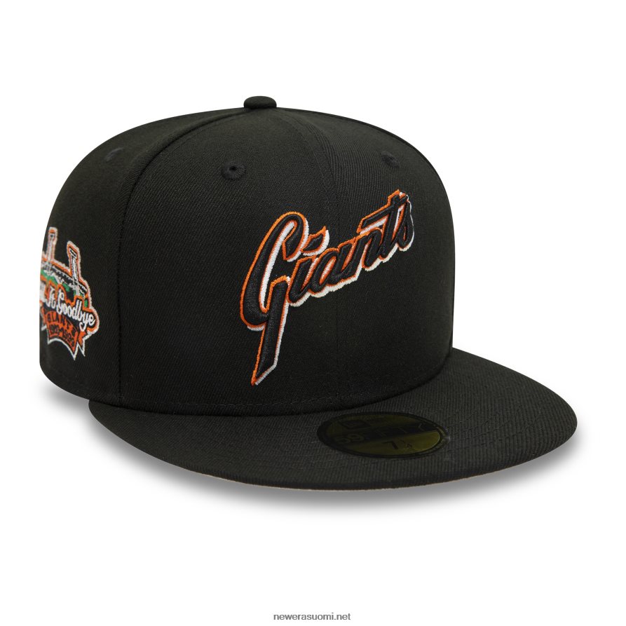 New Erasan francisco giants musta 59fifty varustettu lippalakki4V266L1155