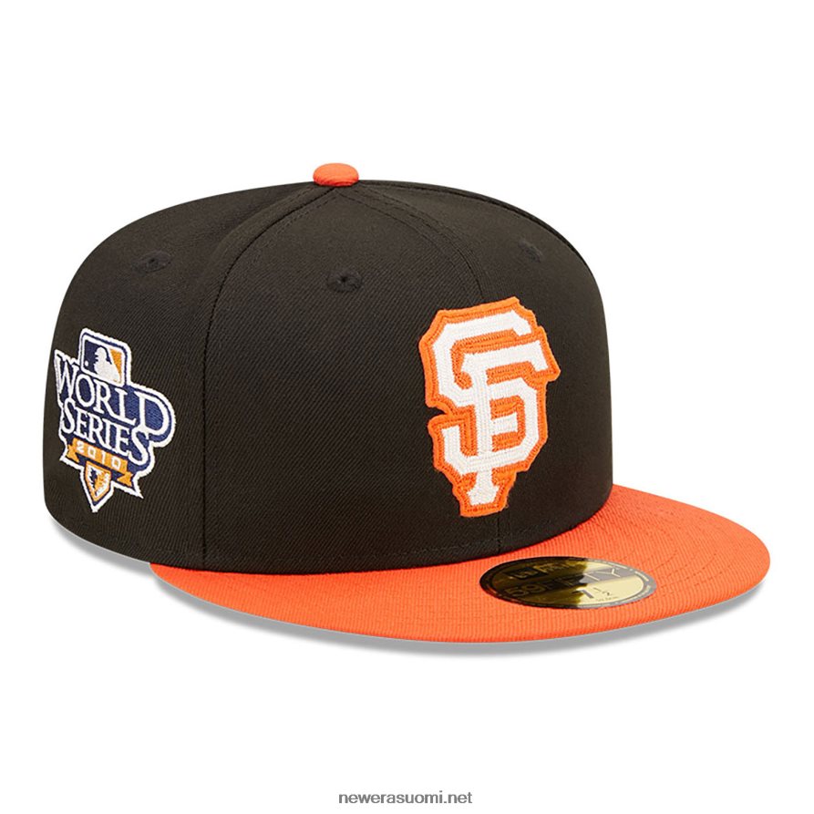 New Erasan francisco giants ne letterman musta 59fifty varustettu lippalakki4V266L586