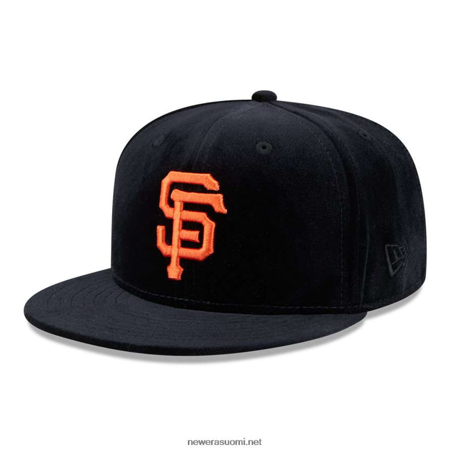 New Erasan francisco giants samettimusta 59fifty varustettu lippalakki4V266L1172