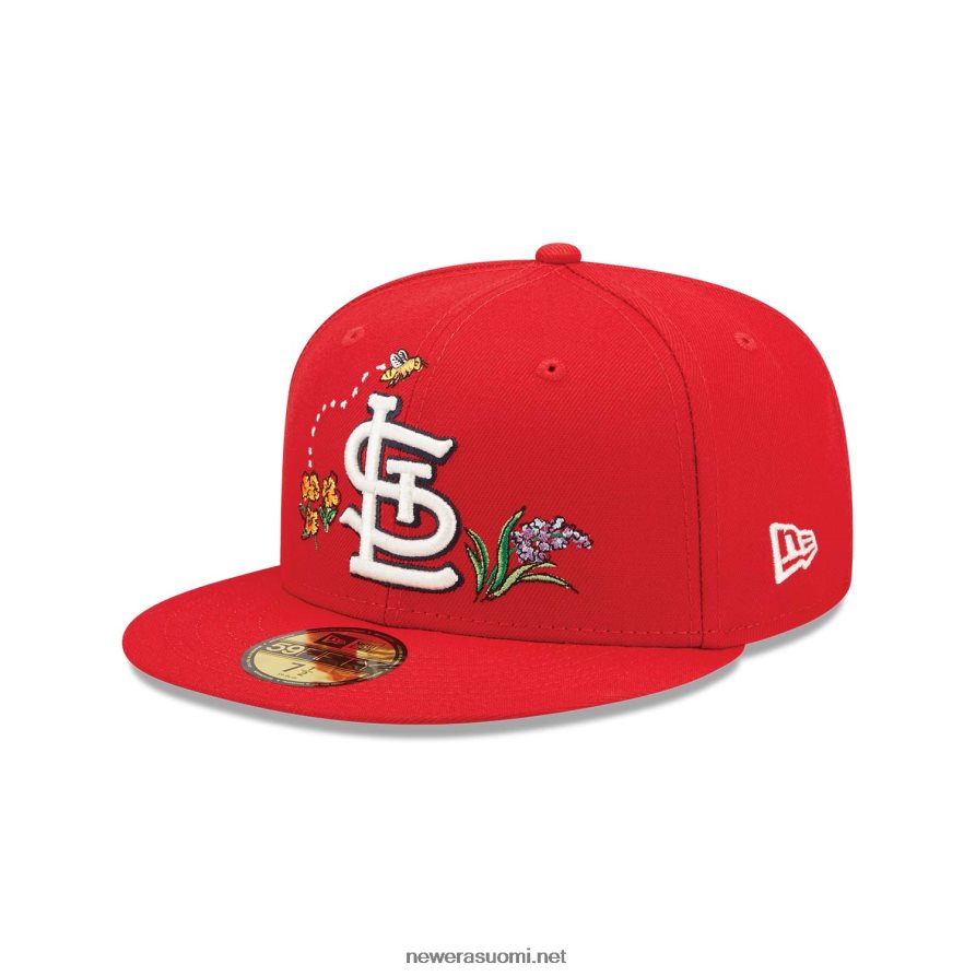 New Erast. louis cardinals akvarelli kukka punainen 59fifty cap4V266L956