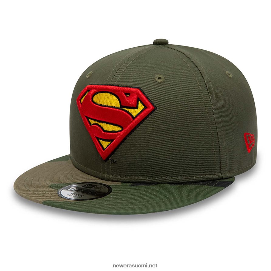 New Erasuperman youth dc camo green 9fifty snapback lippis4V266L1823